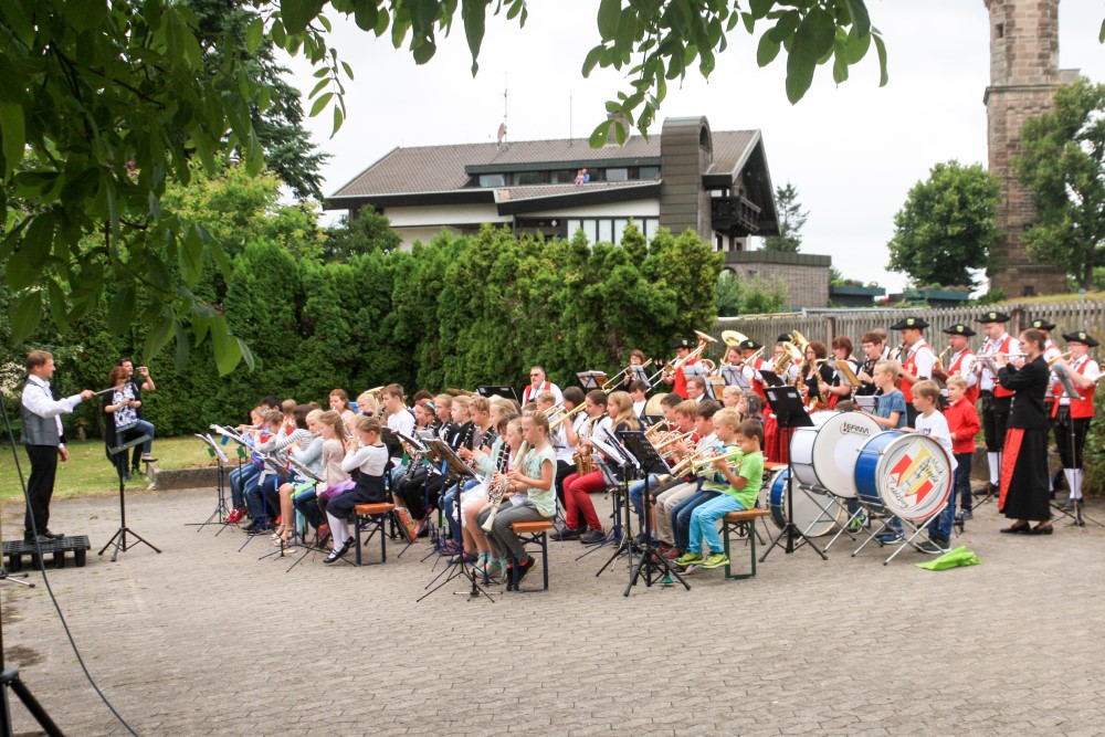 Beim Serenadenkonzert zeigen die Kinder, was sie gelernt haben