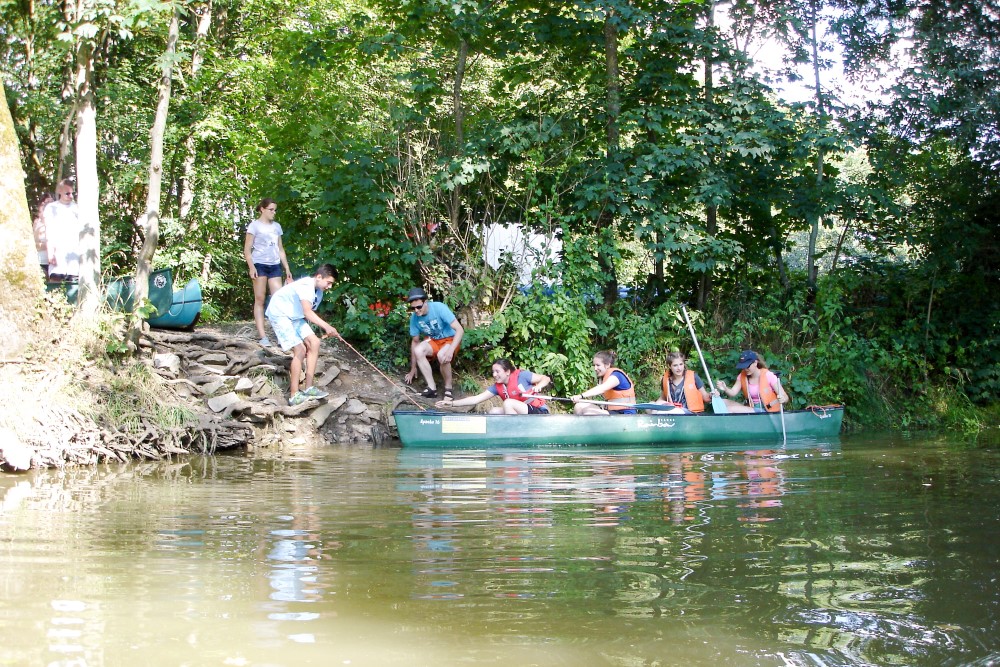 Kanufahren auf der Altmühl