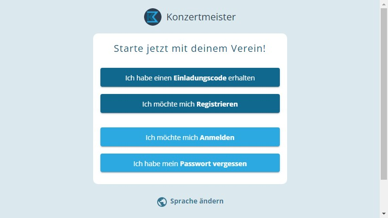 Einstieg in die Web-App