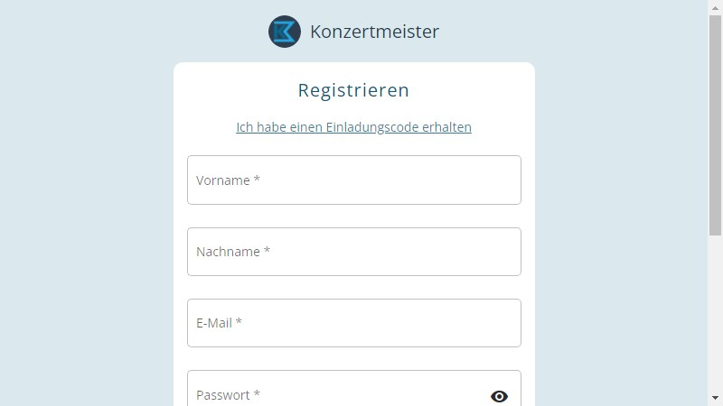 Registrieren